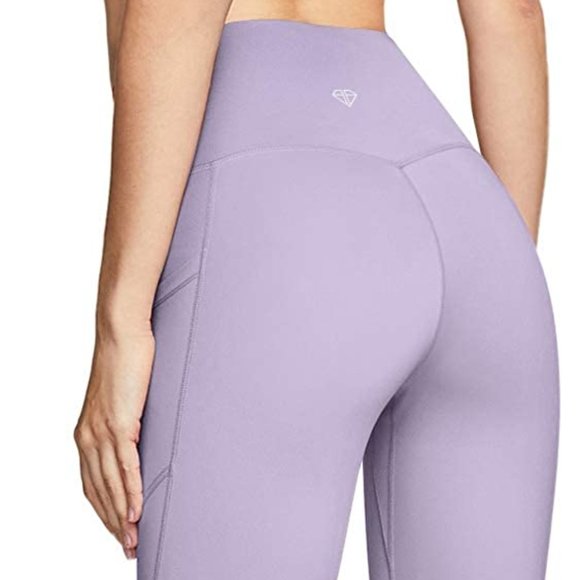 High Waist Yoga Pants with Pockets  Way Stretch - Picture 3 of 7